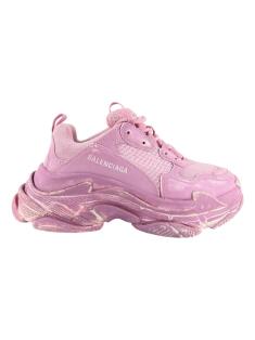 Tênis Balenciaga Triple S Clear Sole Rosa