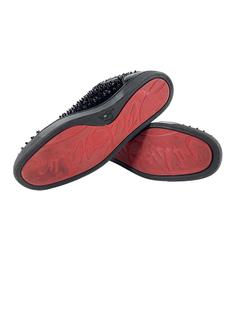 Tênis Christian Louboutin Calfskin Mens Louis Spikes Flat Sneakers