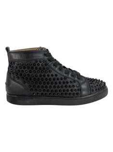 Christian Louboutin Black Lou 2024 Spikes High Tops