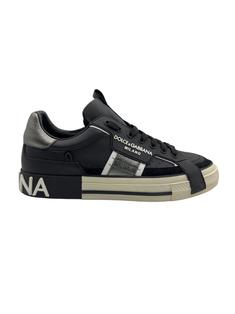 Tênis Dolce & Gabbana Custom 2 Zero Low Preto - CNQU1 Original