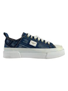 Tênis Dolce & Gabbana Portofino Patchwork Denim Azul - CHFV6
