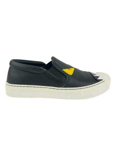 Tênis Fendi Monster Eyes Slip On Preto - BJM488 Original