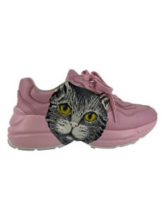 Tênis Gucci Rhyton Mystic Cat Rosa BZOU5 Original Etiqueta Única