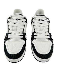 Tênis Louis Vuitton Trainer 'Denim Noir' - IIO209 Original