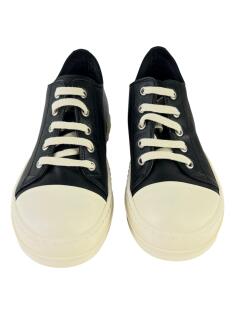 Tênis Rick Owens Couro Preto - CIKB11 Original | Etiqueta Única