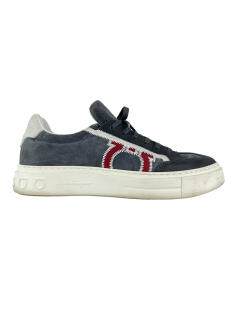 Tênis Salvatore Ferragamo Borg Cinza - FNZ257 Original | Etiqueta