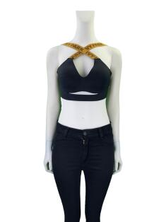 Top Adidas x Ivy Park Preto CBFR58 Original Etiqueta Única