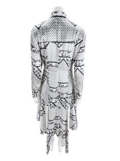 ganni blakely silk dress Ganni Blakely Silk Dress
