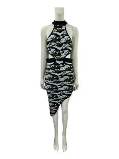 Vestido Skazi Assimétrico Estampado