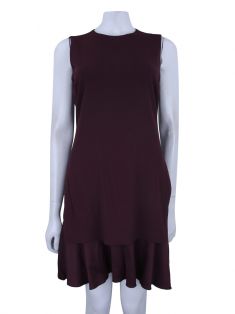Vestido Theory Crepe Vinho - HYG20 Original