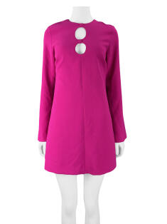 Vestido Zara Curto Rosa
