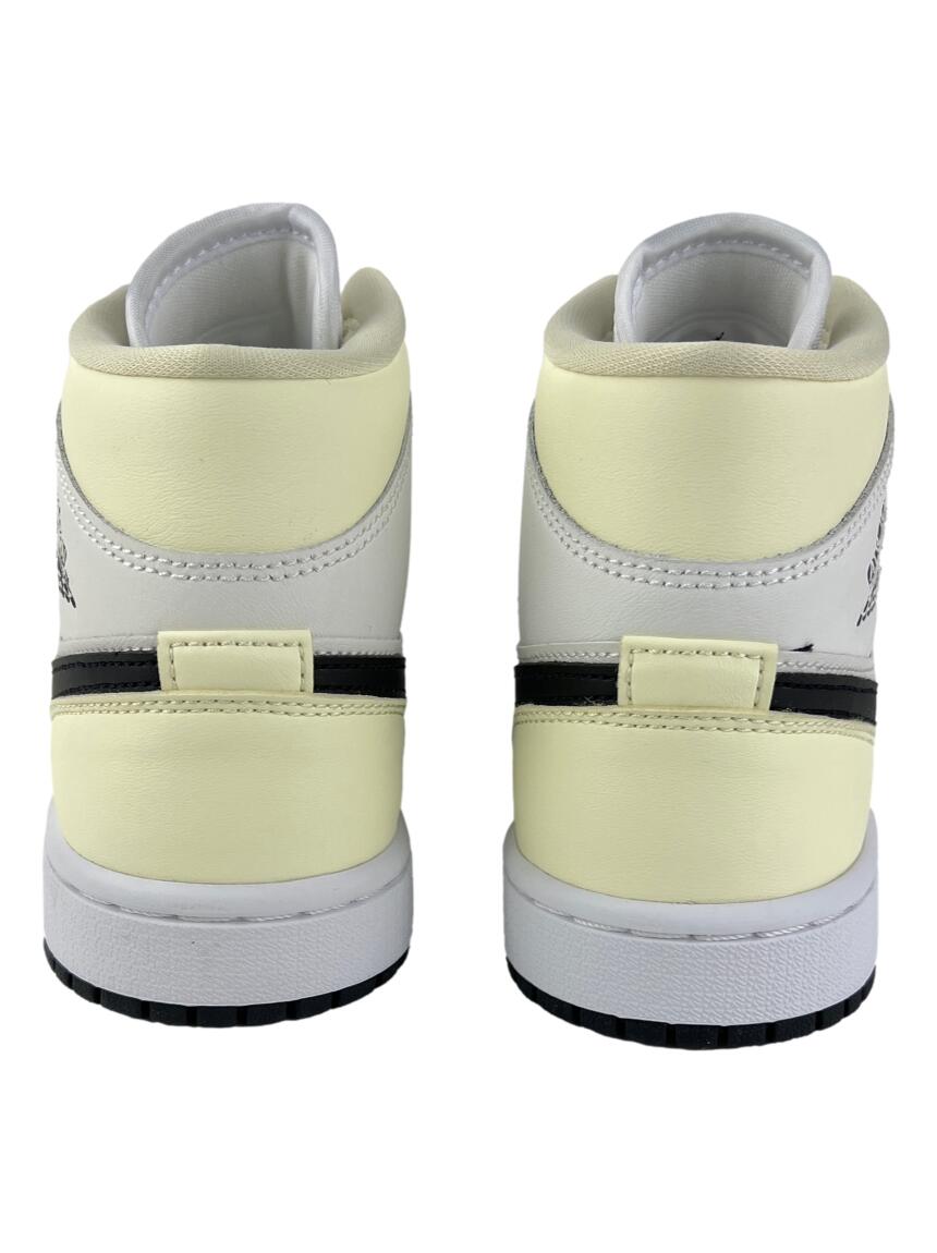 Sneaker Nike Air Jordan 1 Mid Coconut Milk Original BHWD4 Etiqueta