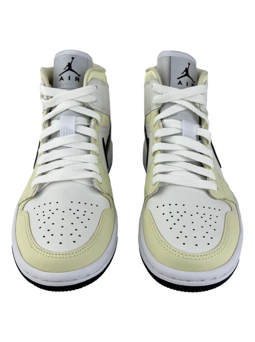 Sneaker Nike Air Jordan 1 Mid Coconut Milk Original BHWD4 Etiqueta