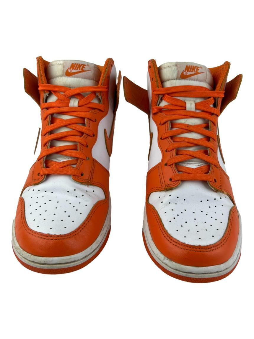 Sneaker Nike Dunk High Syracuse Laranja Original Etiqueta Única