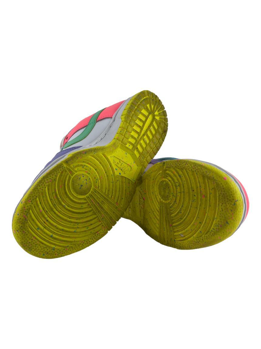 Sneaker Nike Dunk Low Easter Bicolor Original CIT72 Etiqueta Única