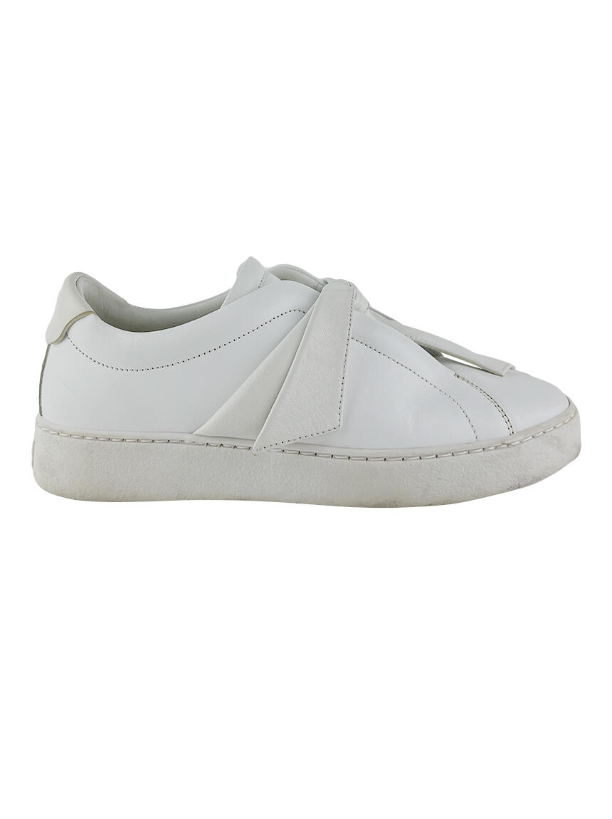 Tênis Alexandre Birman Couro Branco - CEYE33 Original | Etiqueta Única