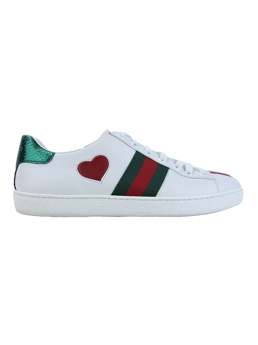 Tenis cheap gucci coracao