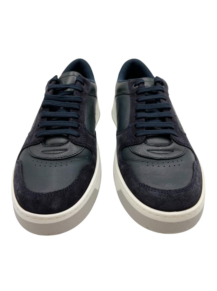 Tênis Hugo Boss Tecido Azul - CMSW40 Original | Etiqueta Única
