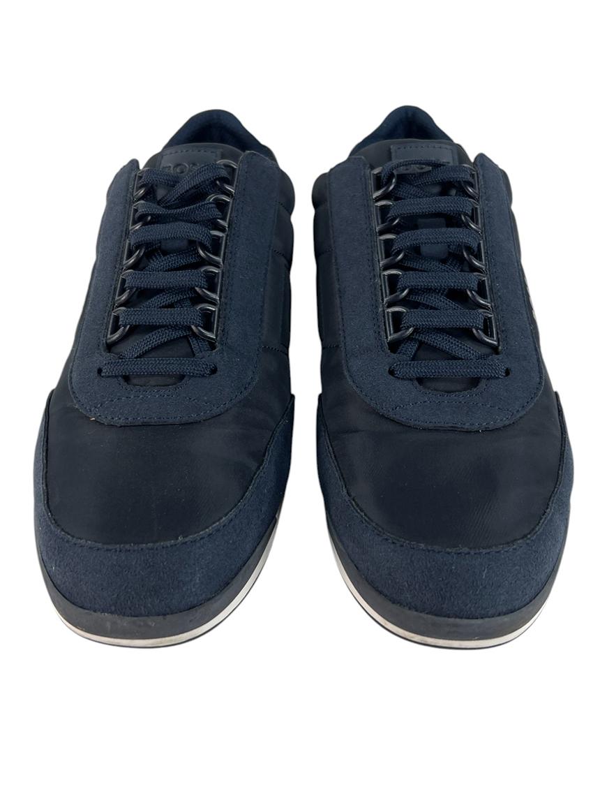 Tênis Hugo Boss Tecido Azul Original - | Etiqueta Única