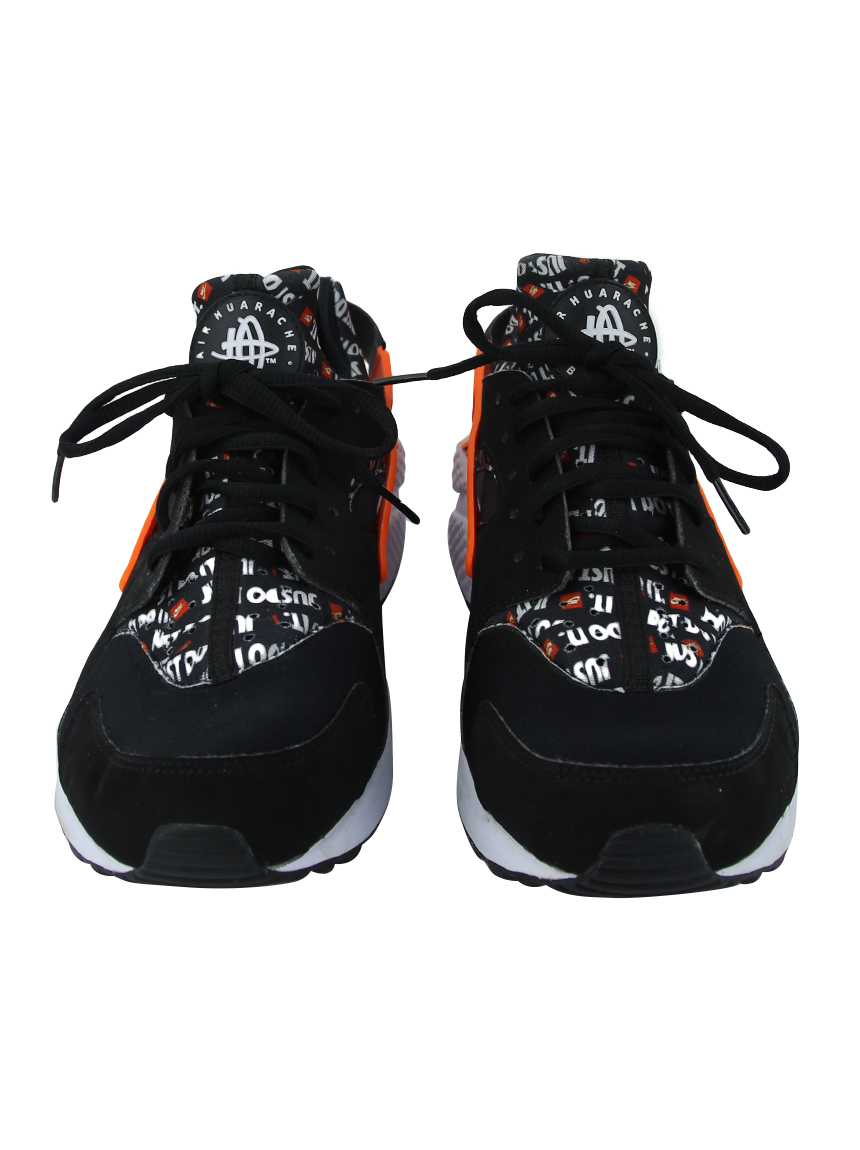 nike air huarache just do it black