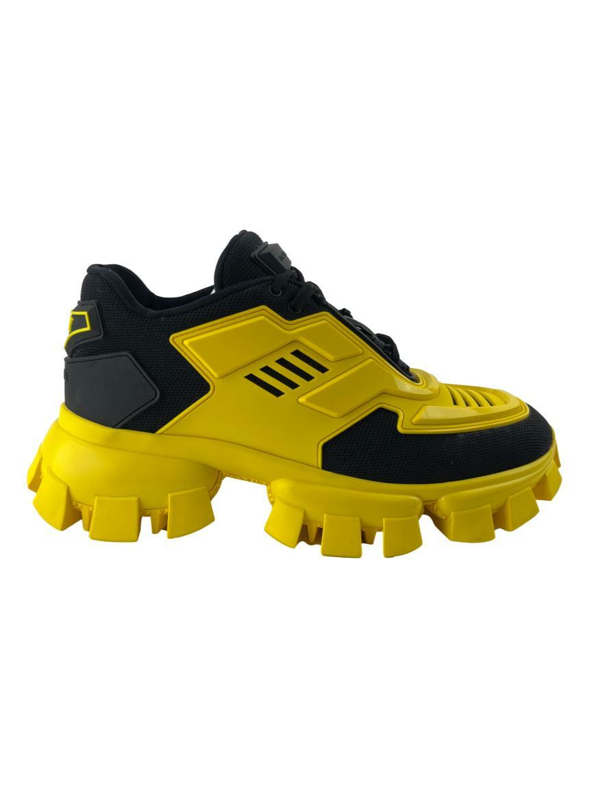 Tênis Prada Cloudbust Thunder Amarelo - RKF60 Original | Etiqueta Única