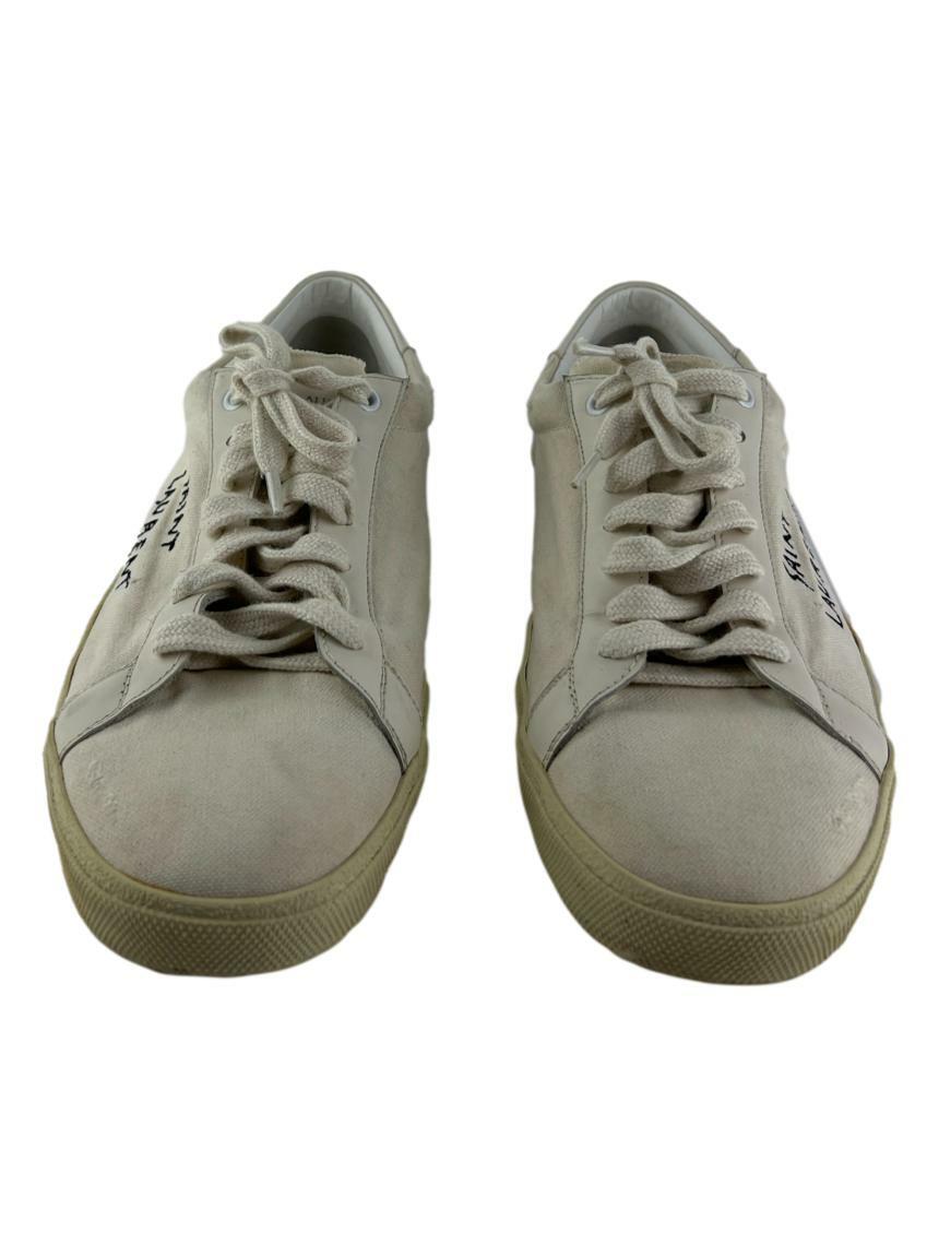Tênis Yves Saint Laurent Court Classic SL/06 Branco AGO214 Original Tênis Yves Saint Laurent Court Classic SL/06 Branco AGO214 Original