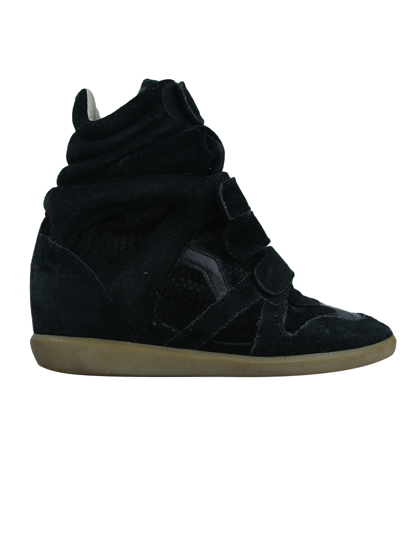 靴 ash heel sneakers beket isabel marant Sneaker Isabel Marant Étoile Beckett Preto - EL593 Original
