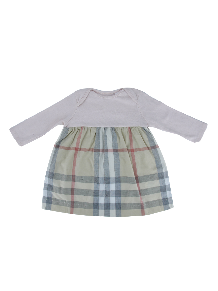 Vestido xadrez burberry on sale infantil