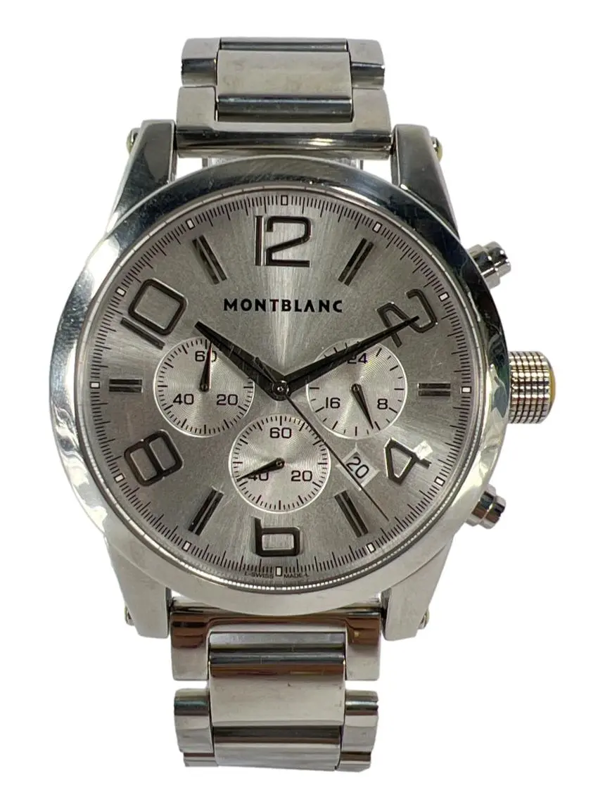 Relógio Montblanc Timewalker Chronograph Prateado - CRLA1 Original