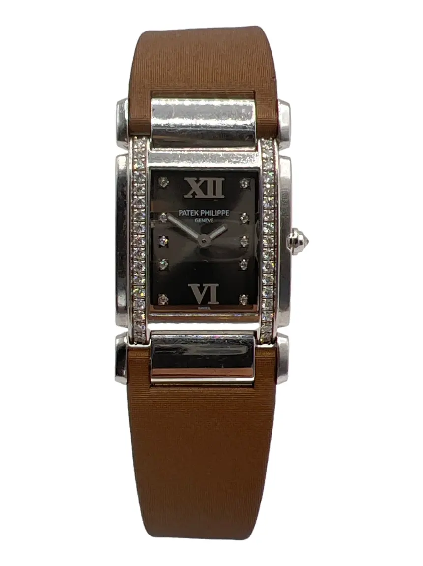 Relógio Patek Philippe Twenty~4 Ouro e Diamantes - PIZ559 Original