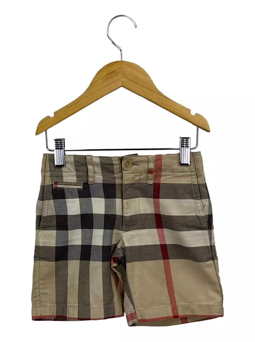 Bermuda Burberry Check Estampado Original Etiqueta Unica