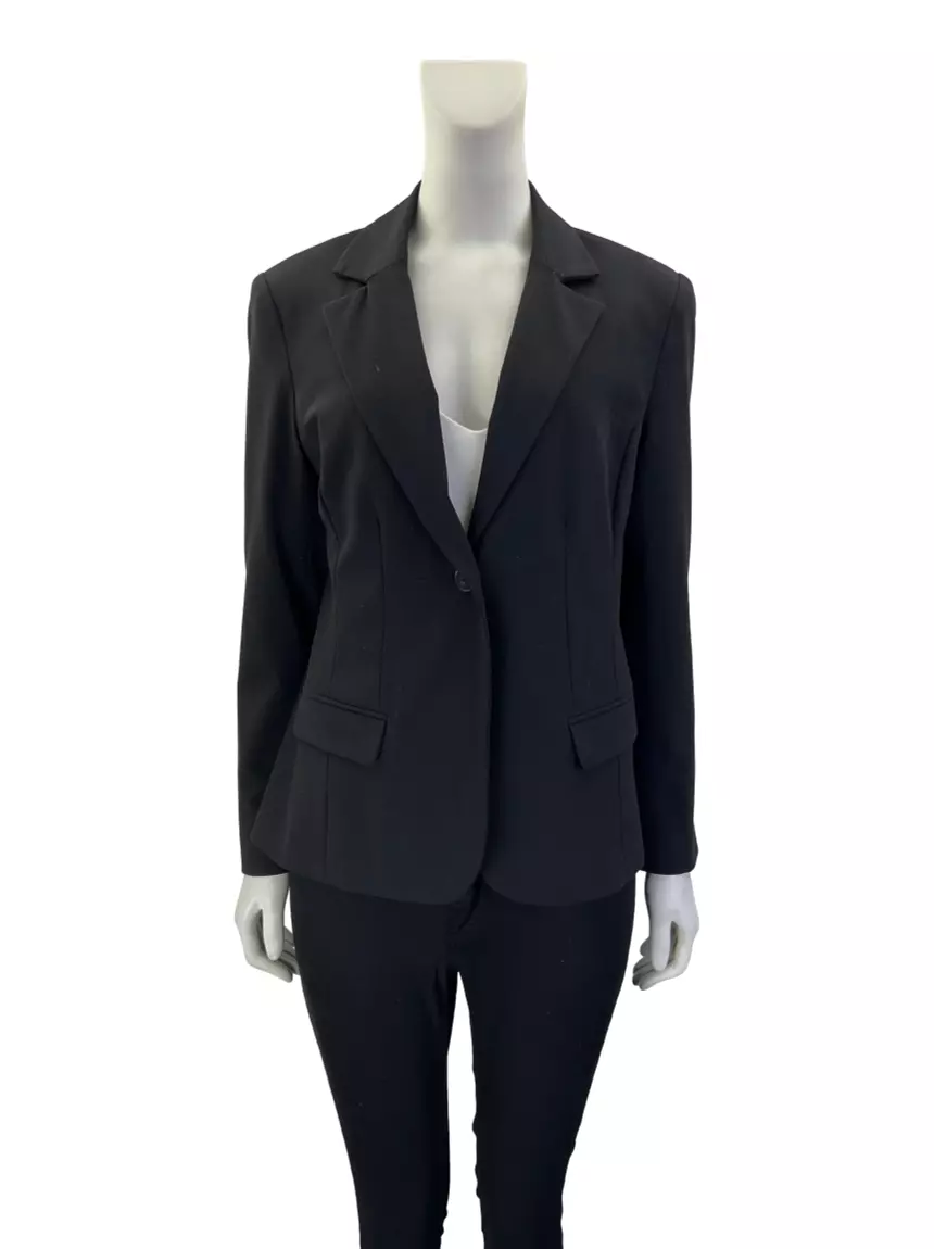 Blazer Charter Club Tecido Preto Original Etiqueta Unica