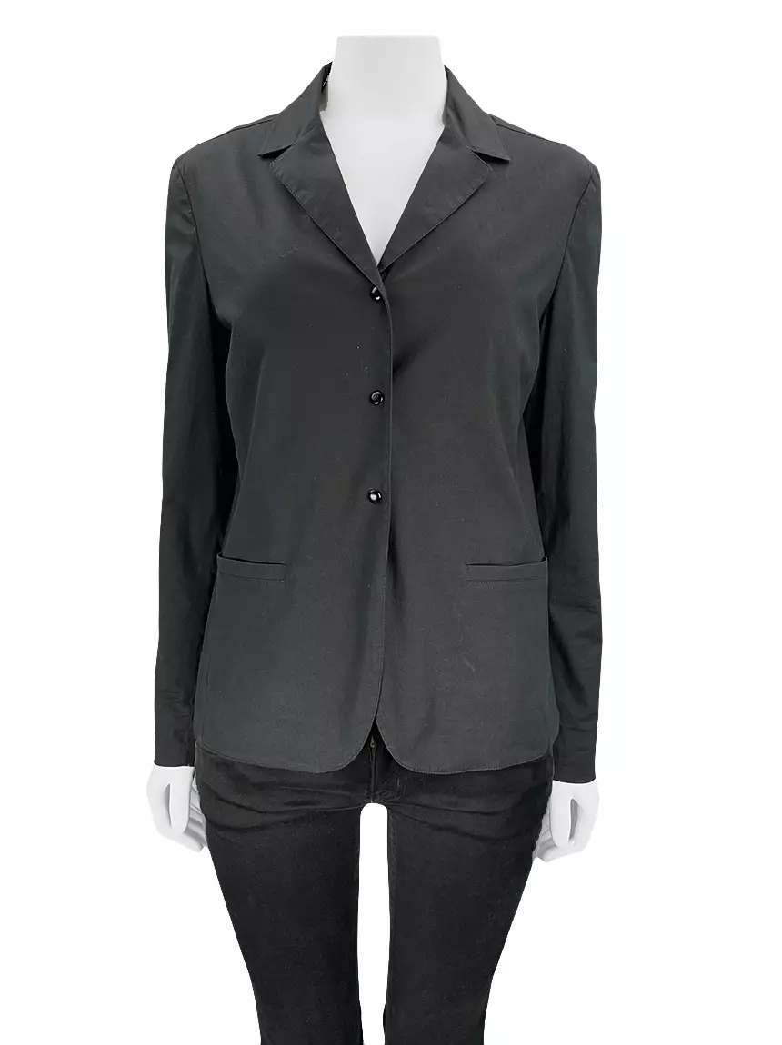 Blazer Miu Miu Tecido Preto - HSR1293 Original | Etiqueta Única