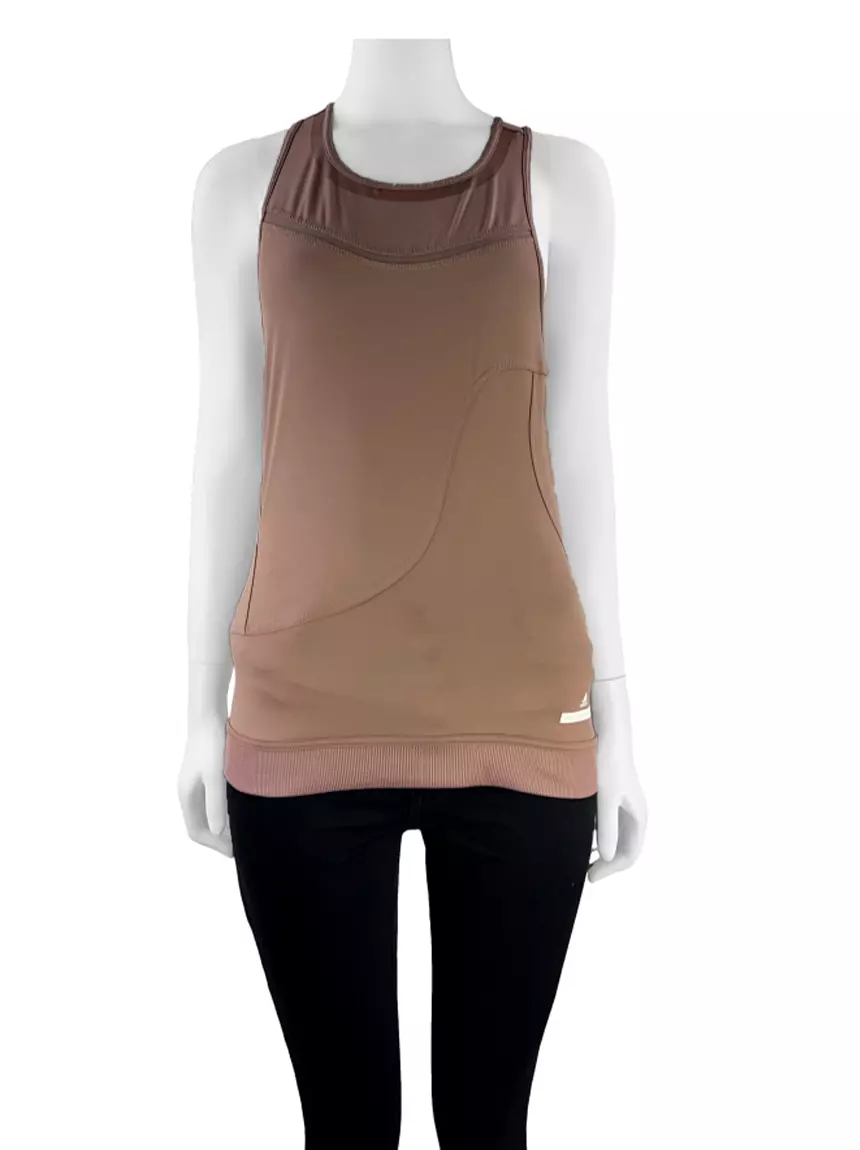 Blusa Adidas By Stella McCartney Tela Marrom CG175 Original