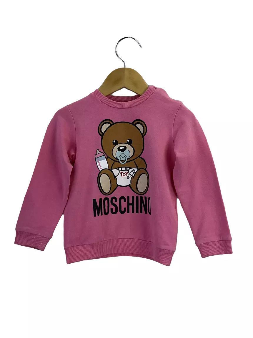 Suéter Moschino Teddy Bear Rosa