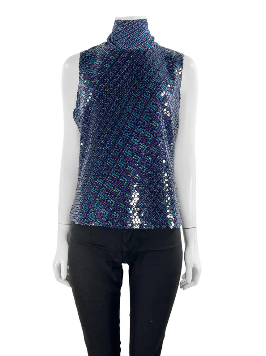 Blusa Versace Jeans Couture Estampado CSM161 Original Etiqueta