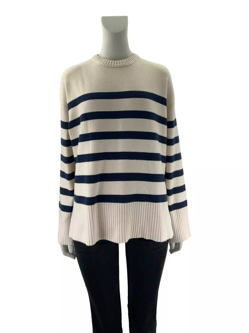 Blusa Zara Tricot Listrado - ZSZ38 Original | Etiqueta Única
