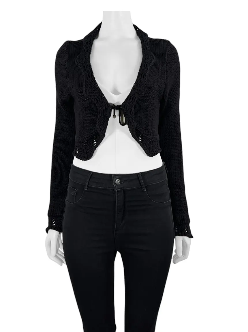 Bolero Karmani Tricot Preto - PNK805 Original | Etiqueta Única