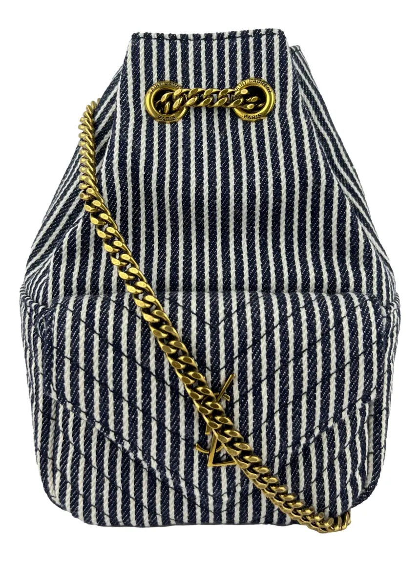 Bolsa Bucket Yves Saint Laurent Mini Joe Listrada - VU63 Original
