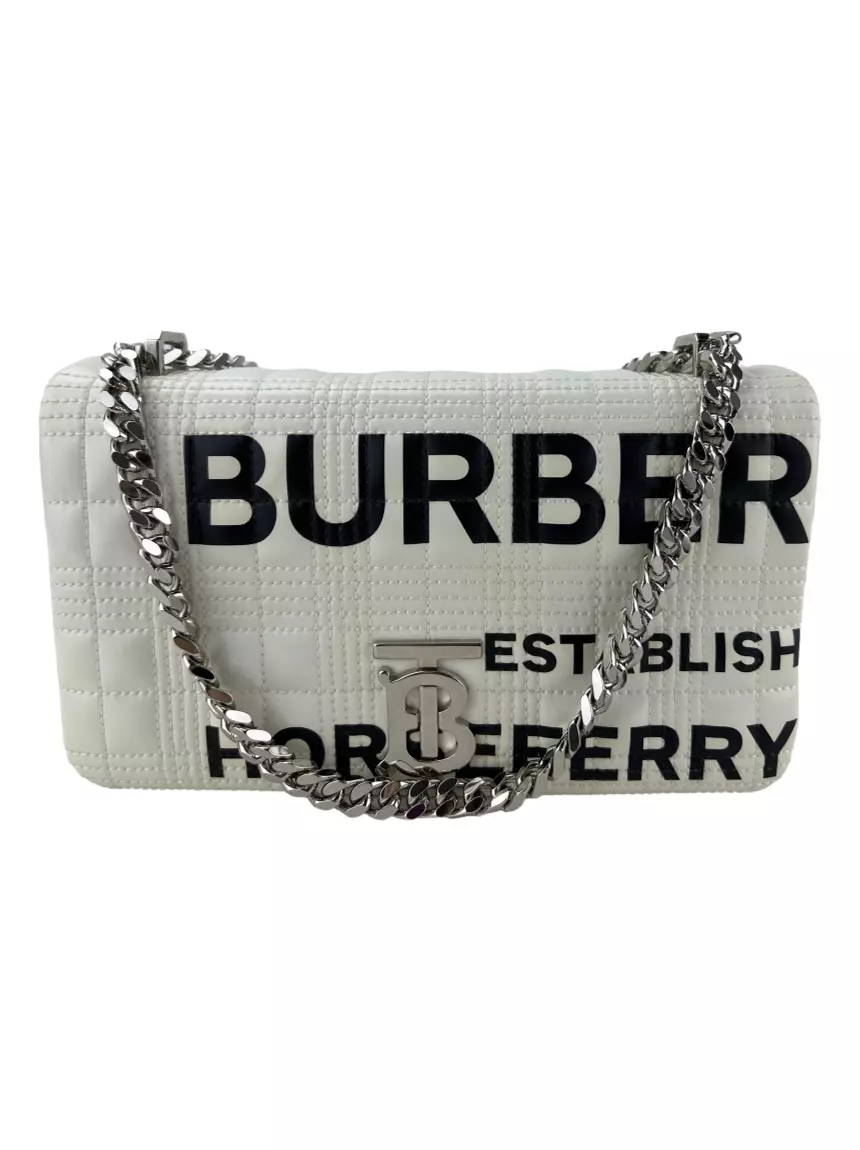 burberry etiqueta white