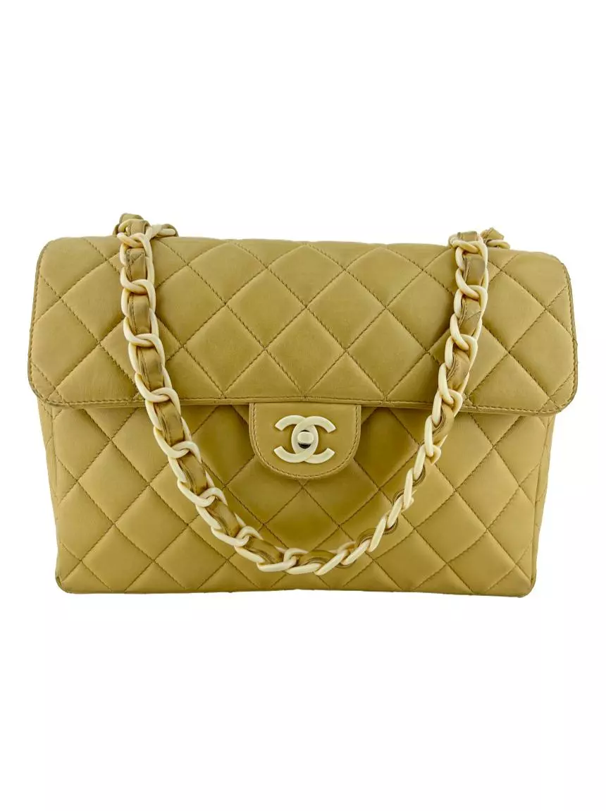 Bolsa chanel online beige