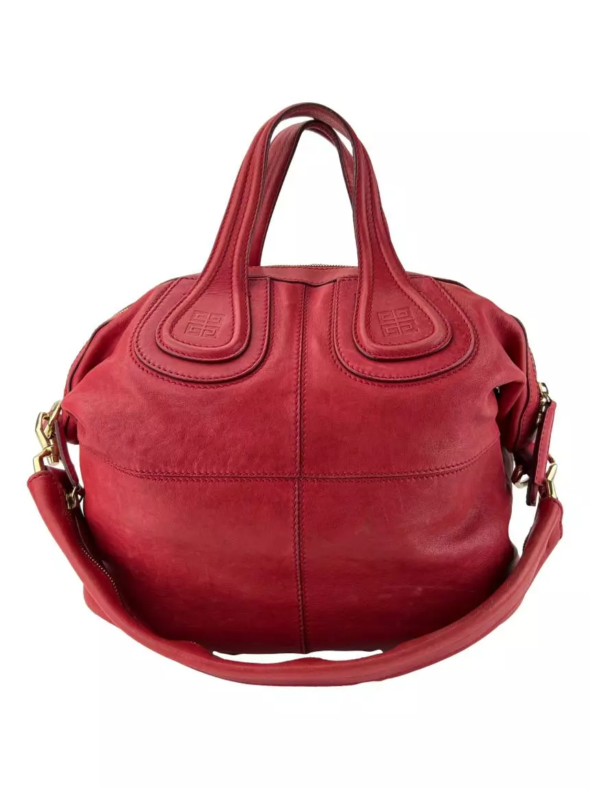 Bolsa com Alça Givenchy Medium Nightingale Vermelha - HSZ81