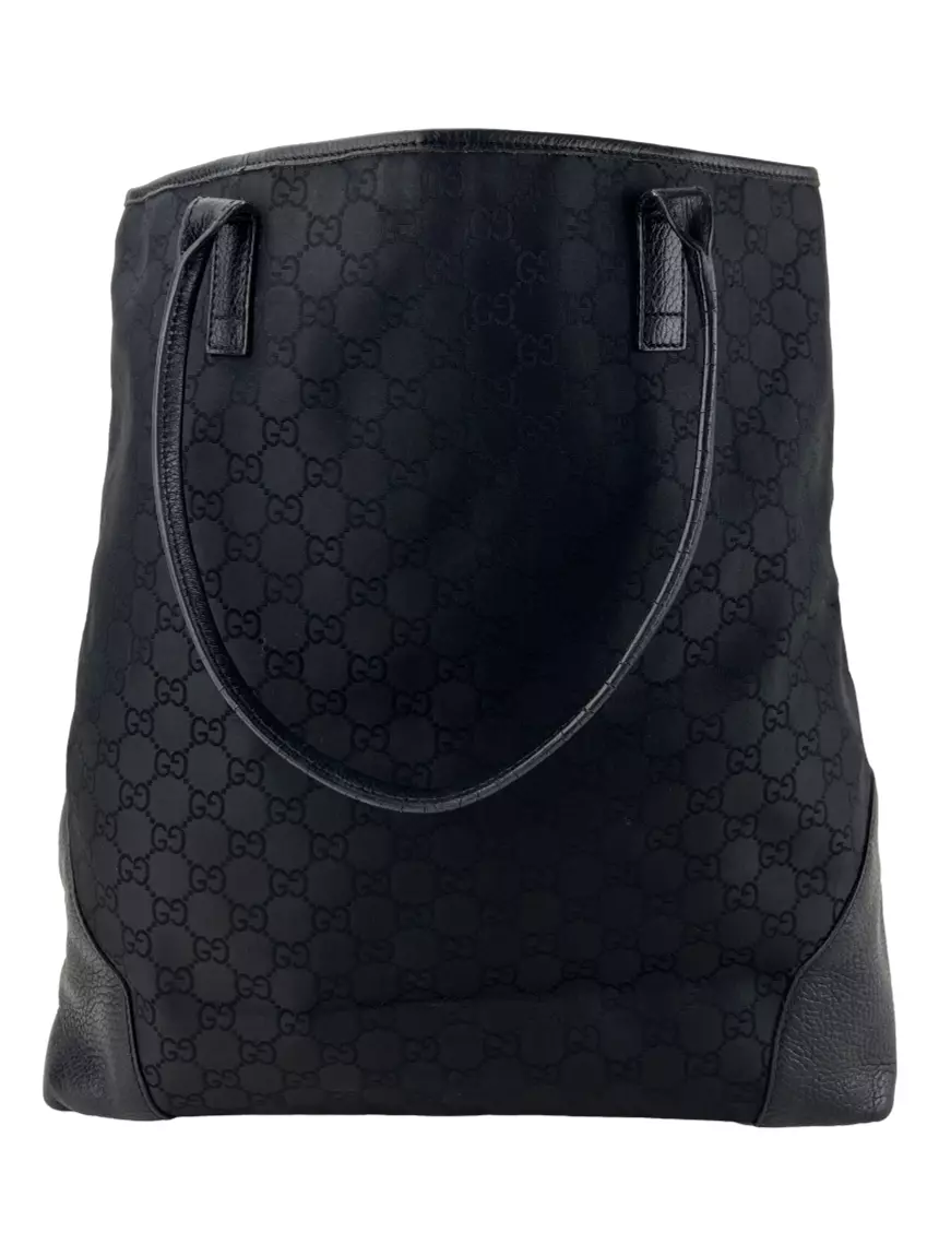 Bolsa com Alça Gucci GG Canvas Tote Preta - BHSS7 Original