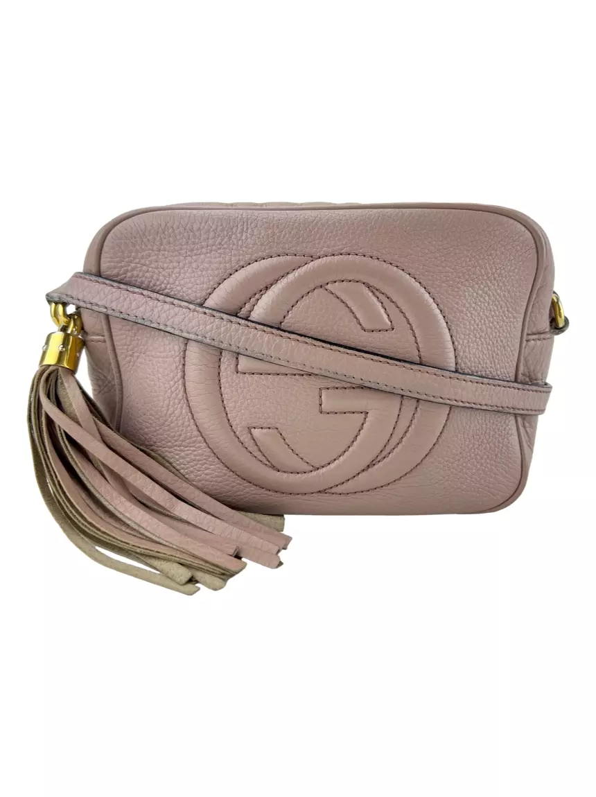 Bolsa Gucci Soho Leather Shoulder Bag Original - US4