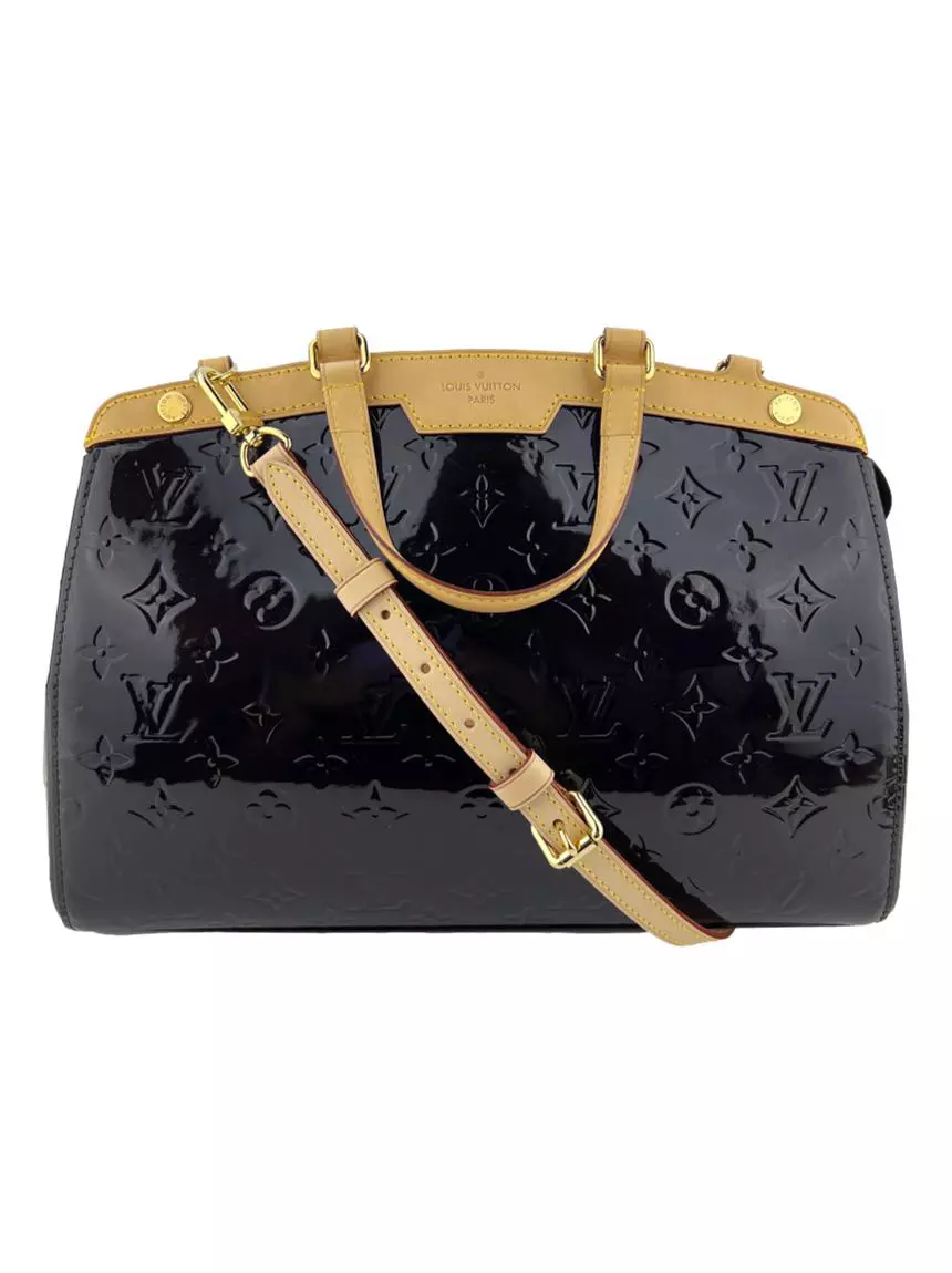 Bolsa Louis Vuitton Original Brea MM Vernis Feminino