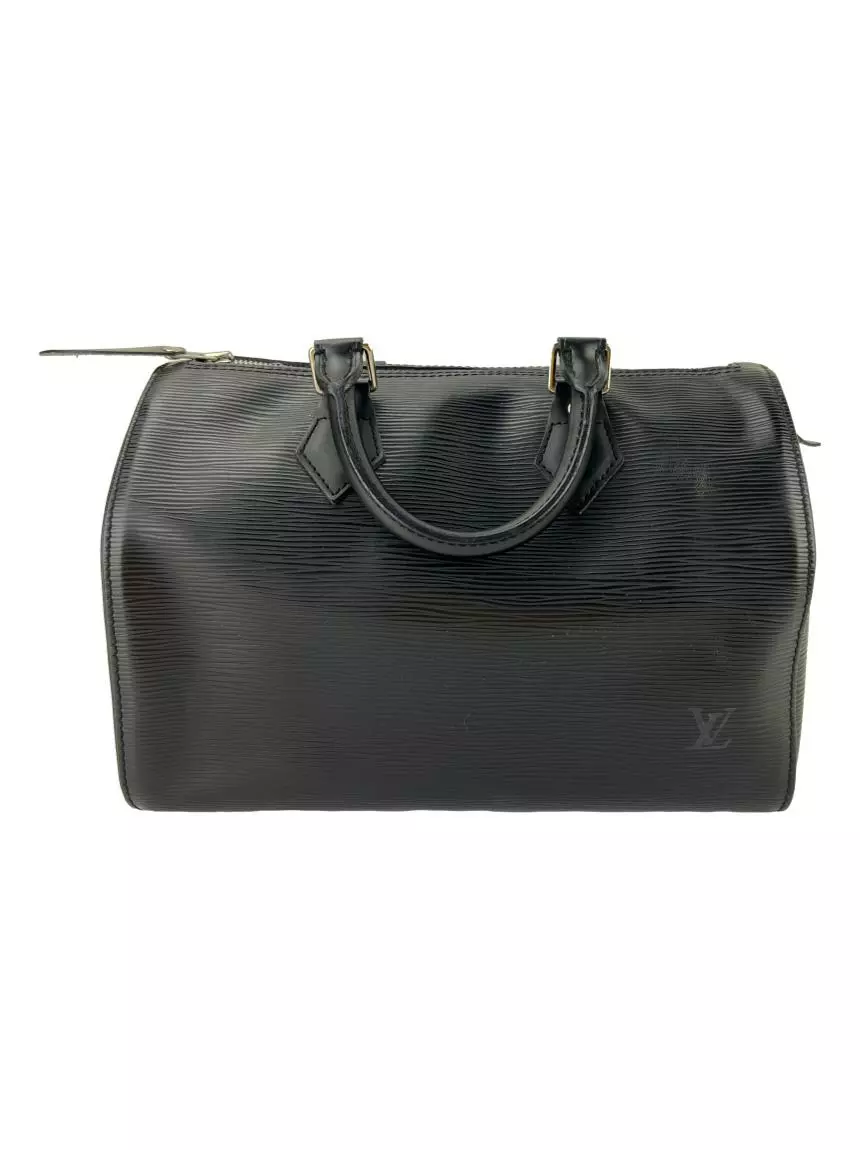 louis vuitton black epi leather speedy