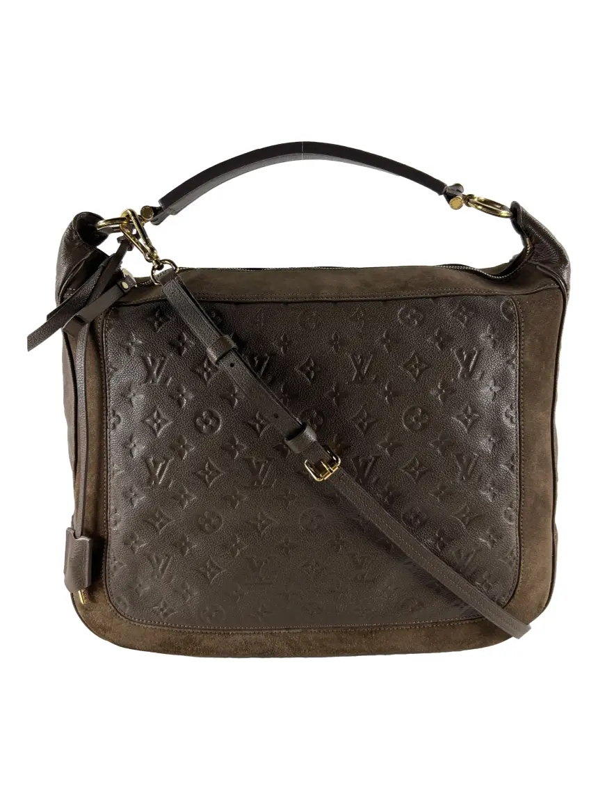 Bolsa Hobo Louis Vuitton Audacieuse Empreinte Monogram Marrom