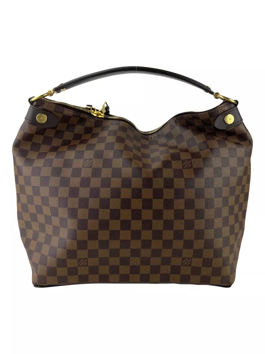 Bolsa Hobo Louis Vuitton Duomo Damier Ebene CHPY1 Original