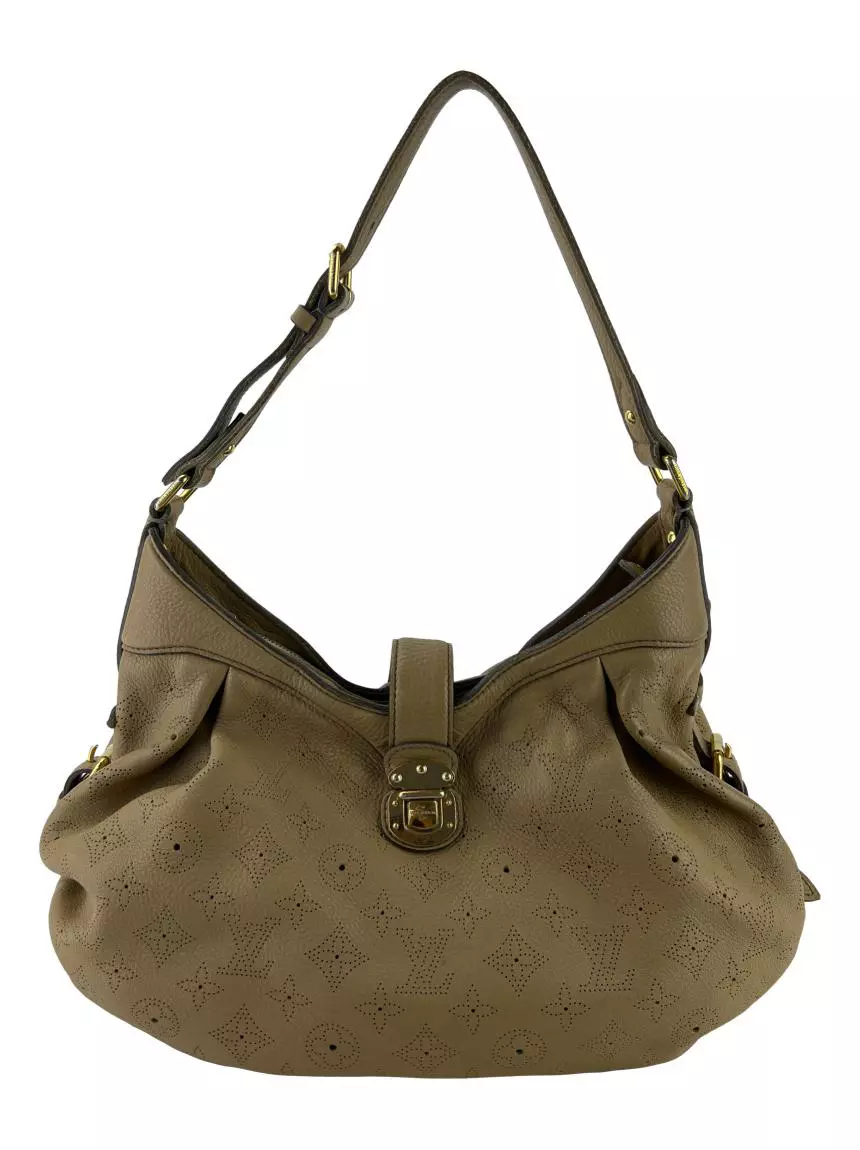 Bolsa Louis Vuitton Original Onatah Suede Marrom feminina