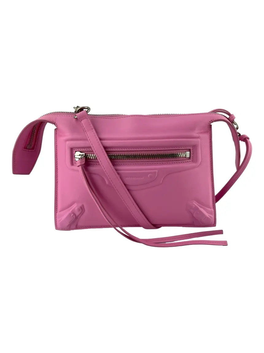 Bolsa Tiracolo Balenciaga Neo Classic Multipocket Strap Rosa